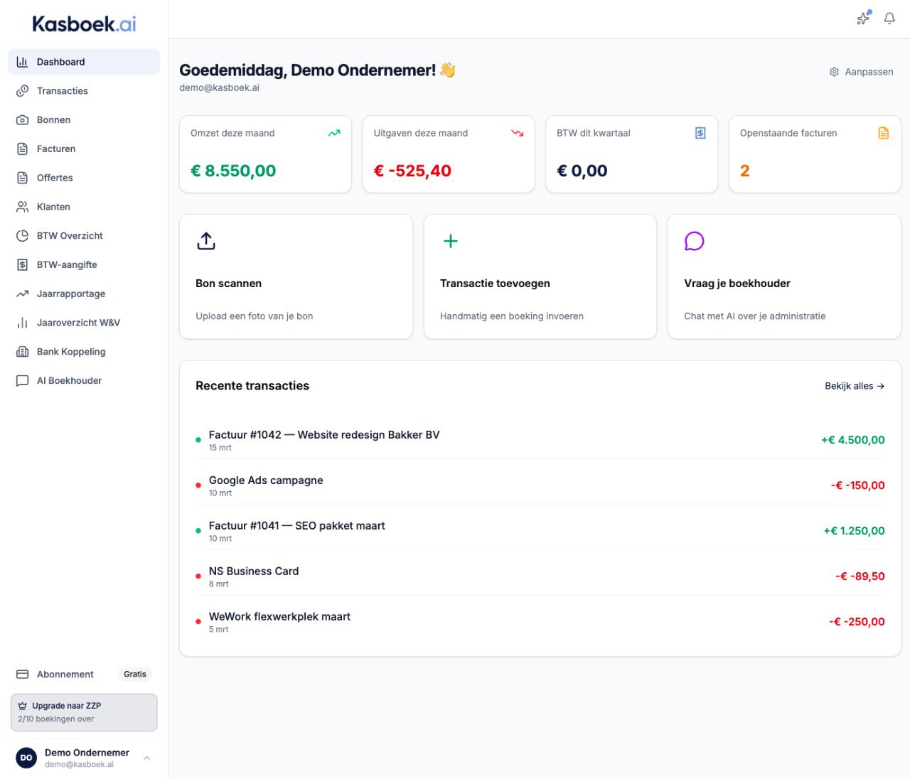 Kasboek.ai: Hoe AI je Boekhouding Overneemt (en Waarom Dat Hoog Tijd Was)